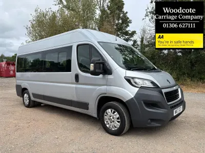 Used Peugeot Boxer 130 HP (95 kW) 2017 Silver Van