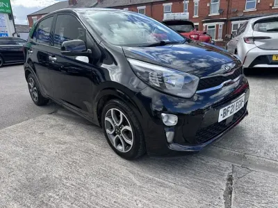 Używany Kia Picanto 66 KM (48 kW) 2021 Czarny Hatchback