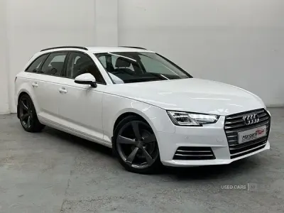 Used Audi A4 Sport 150 HP (110 kW) 2018 White Estate