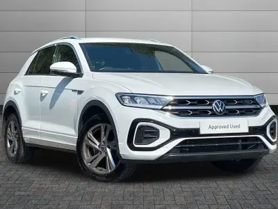 Used VW T-Roc R-line 150 HP (110 kW) 2022 Pure white SUV