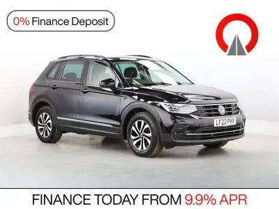 Used VW Tiguan Active 150 HP (110 kW) 2022 Black SUV