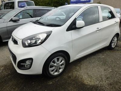 Used Kia Picanto 68 HP (50 kW) 2013 White Hatchback