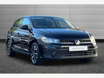 Used VW Polo Match 95 HP (69 kW) 2025 Black Hatchback