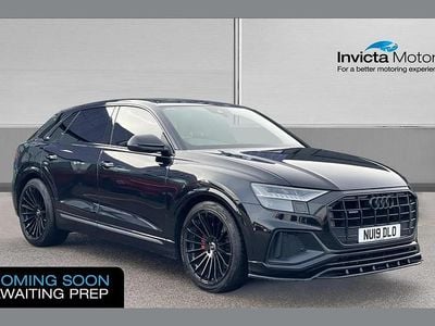 Black Used 2019 Audi Q8 S-Line SUV | £32,500 (Fair price)