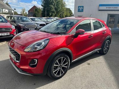 Red Used 2022 Ford Puma Titanium SUV | £15,495 (Fair price)