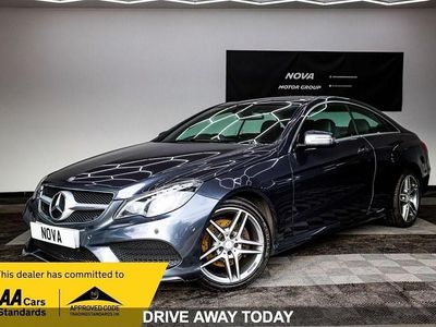 Used Mercedes E220 AMG line 177 HP (130 kW) 2015 Grey Coupe