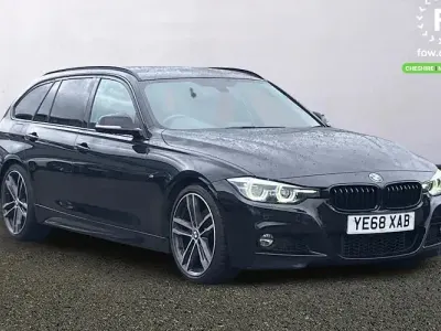 Used BMW 320 M Sport 184 HP (135 kW) 2018 Black Estate