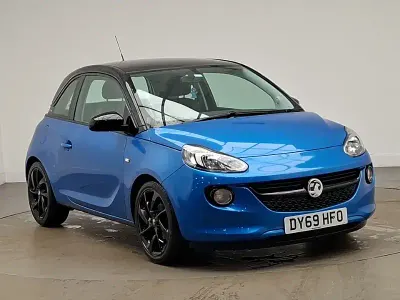 Used Vauxhall Adam 70 HP (51 kW) 2019 Blue Hatchback