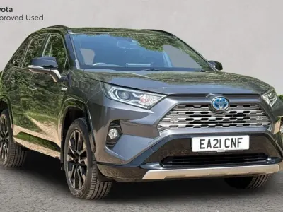 Used Toyota RAV4 Hybrid 222 HP (163 kW) 2021 Decuma grey bitone SUV