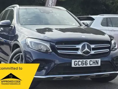 Used Mercedes GLC250 AMG Line Premium 2016 Blue SUV