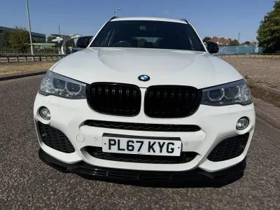 Used BMW X3 M Sport 190 HP (139 kW) 2017 White SUV