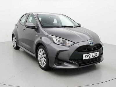 Used Toyota Yaris Hybrid 116 HP (85 kW) 2021 Grey Hatchback