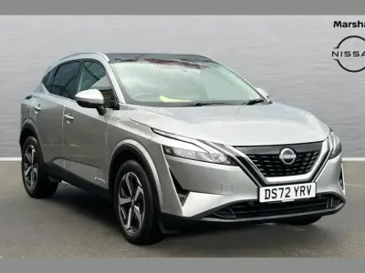Used Nissan Qashqai N-Connecta 190 HP (139 kW) 2022 Silver SUV