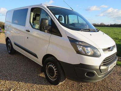 Used Ford Transit Custom 125 HP (91 kW) 2016 White Van
