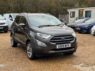 Grey Used 2019 Ford Ecosport Titanium SUV | £7,995 (Fair price)