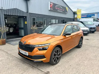 Used Skoda Kamiq Monte Carlo 150 HP (110 kW) 2023 Orange SUV