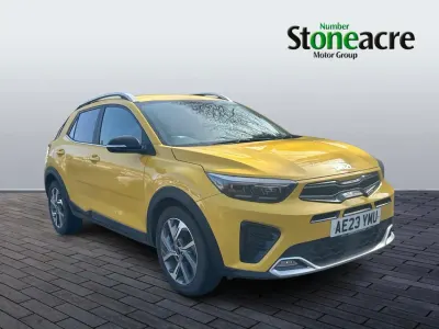 Used Kia Stonic GT-Line 118 HP (86 kW) 2023 Yellow SUV