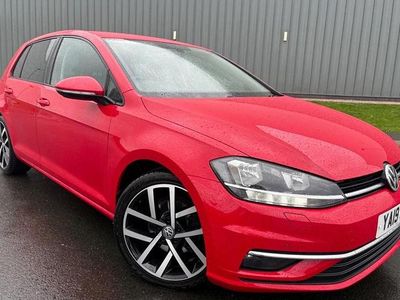 Red Used 2019 VW Golf VII GT Hatchback | £12,500 (Fair price)