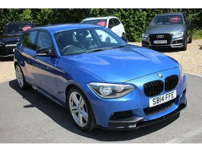 Used BMW 116 M Sport 136 HP (100 kW) 2014 Estoril blue Hatchback