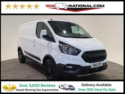 Used Ford Transit Custom 130 HP (95 kW) 2021 White Van