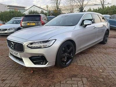 Silver Used 2017 Volvo V90 R-Design Estate | £13,995 (Fair price)