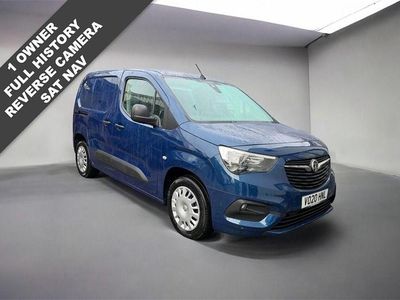 Used Vauxhall Combo Sportive 100 HP (73 kW) 2020 Blue MPV