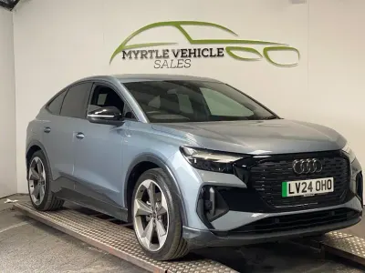 Begagnad Audi Q4 Sportback e-tron Black Edition 150 kW (204 HK) 2024 SUV