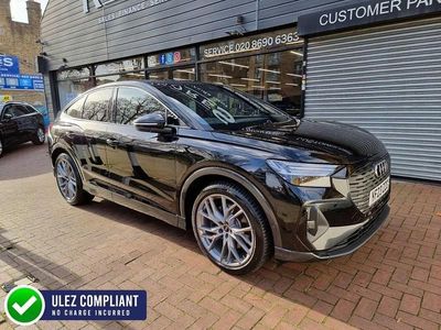 Black Used 2023 Audi Q4 Sportback e-tron Advanced SUV | £39,999 (A bit pricey)