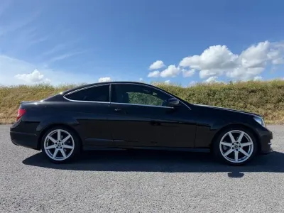 Used Mercedes C180 Sport Edition 2014 Black Coupe