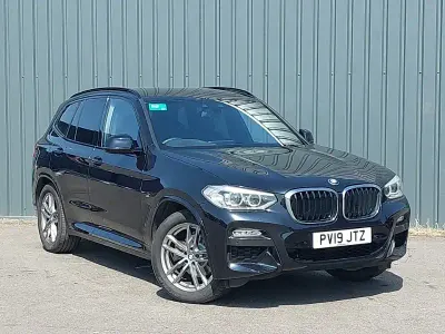 Used BMW X3 M Sport 190 HP (139 kW) 2019 Black SUV