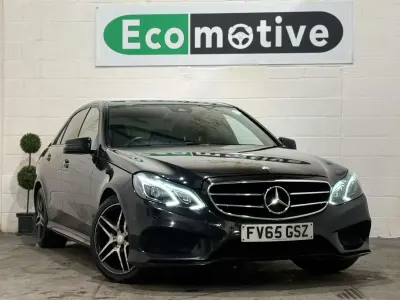 Usado Mercedes E220 AMG 2015 Preto Sedan