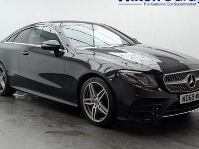 Used Mercedes E220 AMG Line Premium 194 HP (142 kW) 2020 Black Coupe