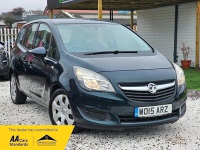 Used Vauxhall Meriva 120 HP (88 kW) 2015 Green MPV