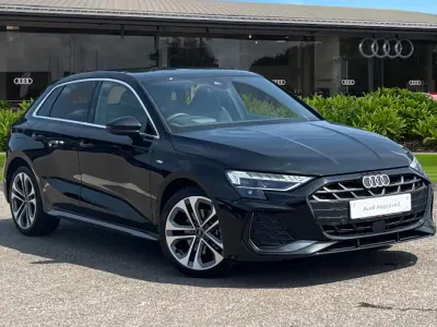 Used Audi A3 e-tron S-Line 204 HP (150 kW) 2025 Black Hatchback
