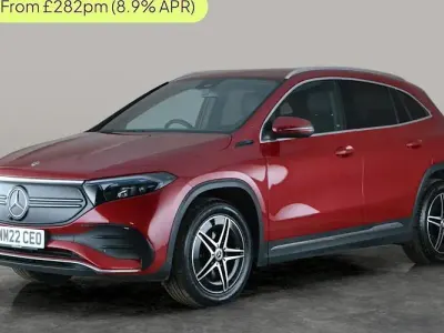 Used Mercedes EQA250 AMG line 139 kW (190 HP) 2022 Red SUV