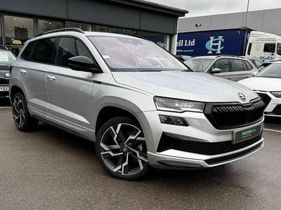 Used Skoda Karoq SportLine 150 HP (110 kW) 2025 Brilliant silver SUV