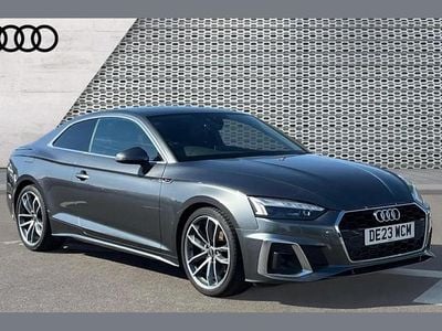 Used Audi A5 S-Line 150 HP (110 kW) 2023 Grey Coupe