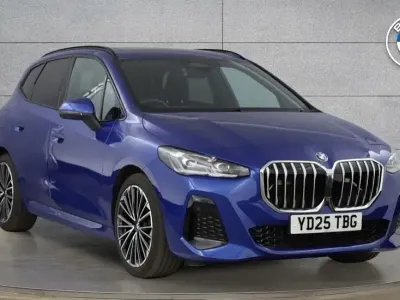Used BMW 220 Active Tourer M Sport 168 HP (123 kW) 2025 Blue MPV
