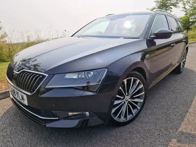 Used Skoda Superb LAURIN & KLEMENT 190 HP (139 kW) 2018 Black Estate