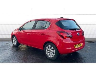 Used Vauxhall Corsa Design Edition 75 HP (55 kW) 2018 Red Hatchback