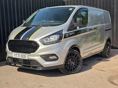 Used Ford Transit Custom 130 HP (95 kW) 2021 Silver Van