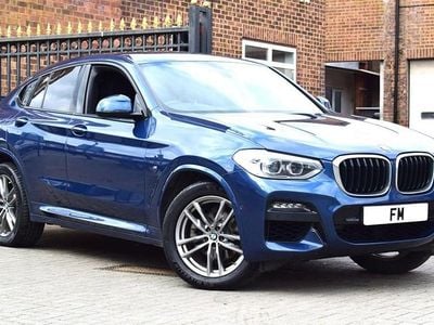 Used BMW X4 M Sport 190 HP (139 kW) 2020 Blue SUV