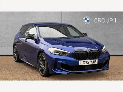 Used BMW M135 Comfort Edition 306 HP (225 kW) 2022 Blue Hatchback