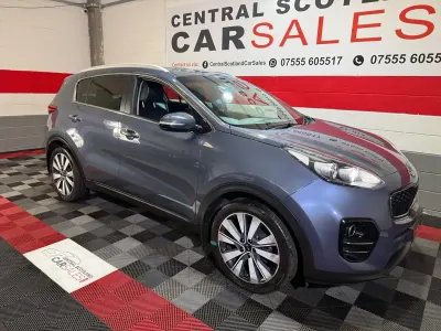 Used Kia Sportage 114 HP (83 kW) 2016 Blue SUV