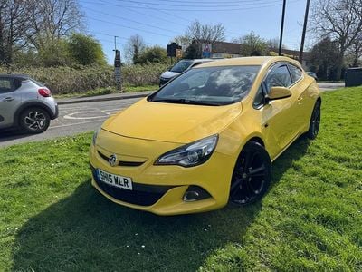 Used Vauxhall Astra GTC Edition 2015 Yellow Hatchback