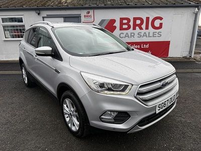 Used Ford Kuga Titanium 120 HP (88 kW) 2017 Silver SUV