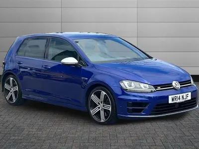 Used VW Golf VII R 300 HP (220 kW) 2014 Lapis blue Hatchback