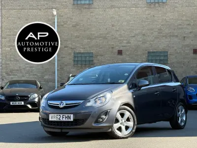 Used Vauxhall Corsa 100 HP (73 kW) 2013 Grey Hatchback