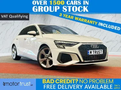 Second-hand Audi A3 Sportback S-Line 150 CP (110 kW) 2022 Alb Hatchback