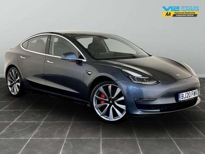 Grey Used 2020 Tesla Model 3 Performance Sedan | £16,995 (Good price)
